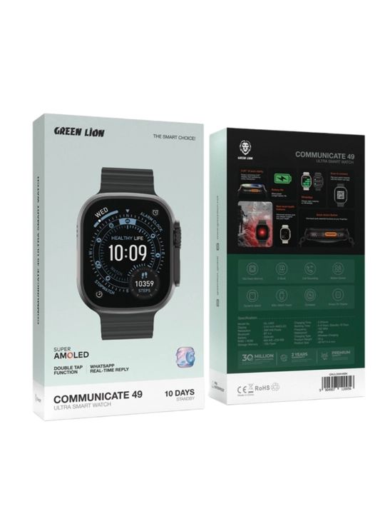 Ultra Active aqilli soat Green Lion, 10 kungacha quvvat