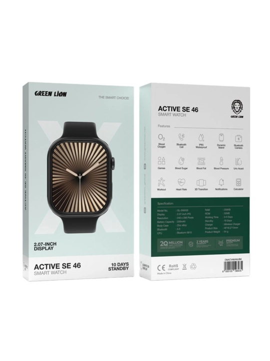 Ultra Active aqilli soat Green Lion, 10 kungacha quvvat