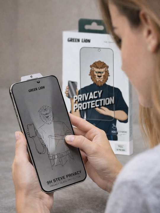 Защитное стекло Green Lion 9H Steve HD, для iPhone 17, 16, 15, 14 Pro/Pro Max AIR
