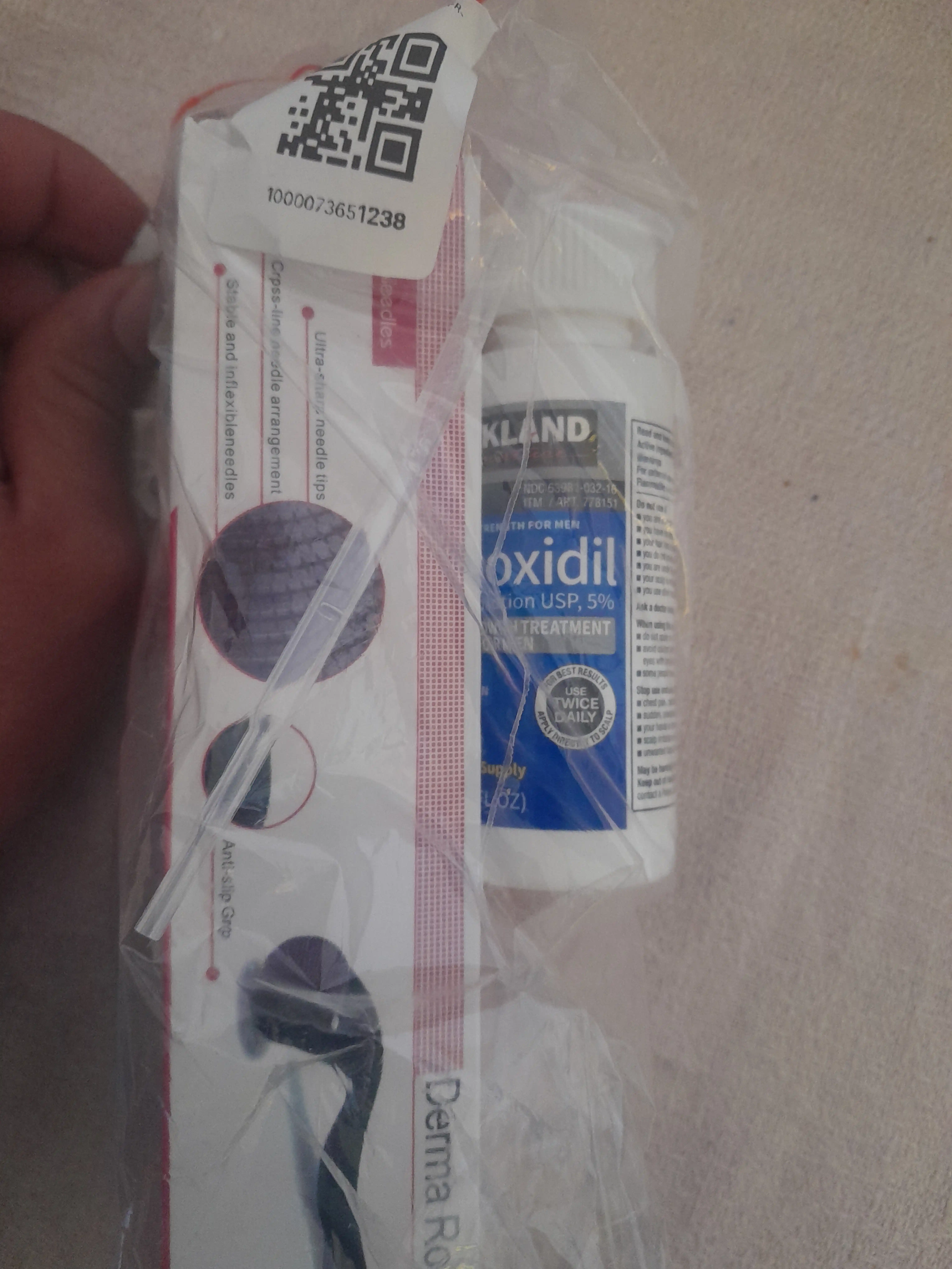 Soch va soqol o'stirish uchun minoksidil Kirkland Minoxidil 5%, 60 ml