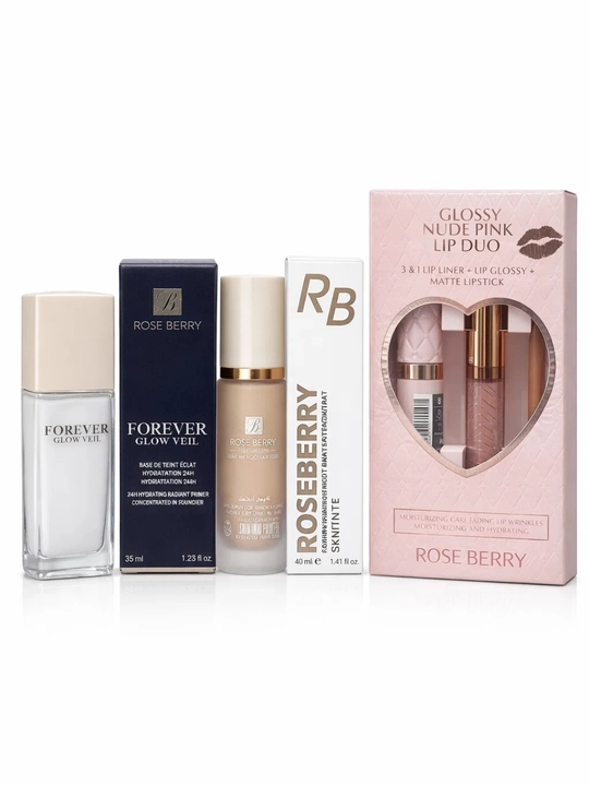 Rose Berry-3 tasi birda dekorativ sovg'a to'plam - 