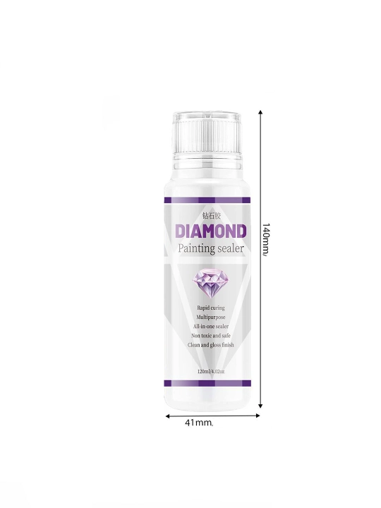 Olmos mozaika uchun yakuniy yelim, stras fiksatori 60, 120 ml