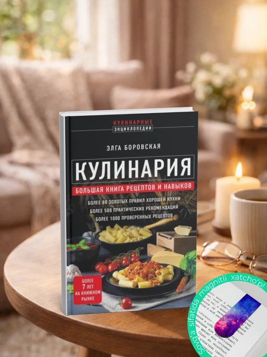 Кулинария. Большая книга рецептов и навыков. Элга Боровская - 