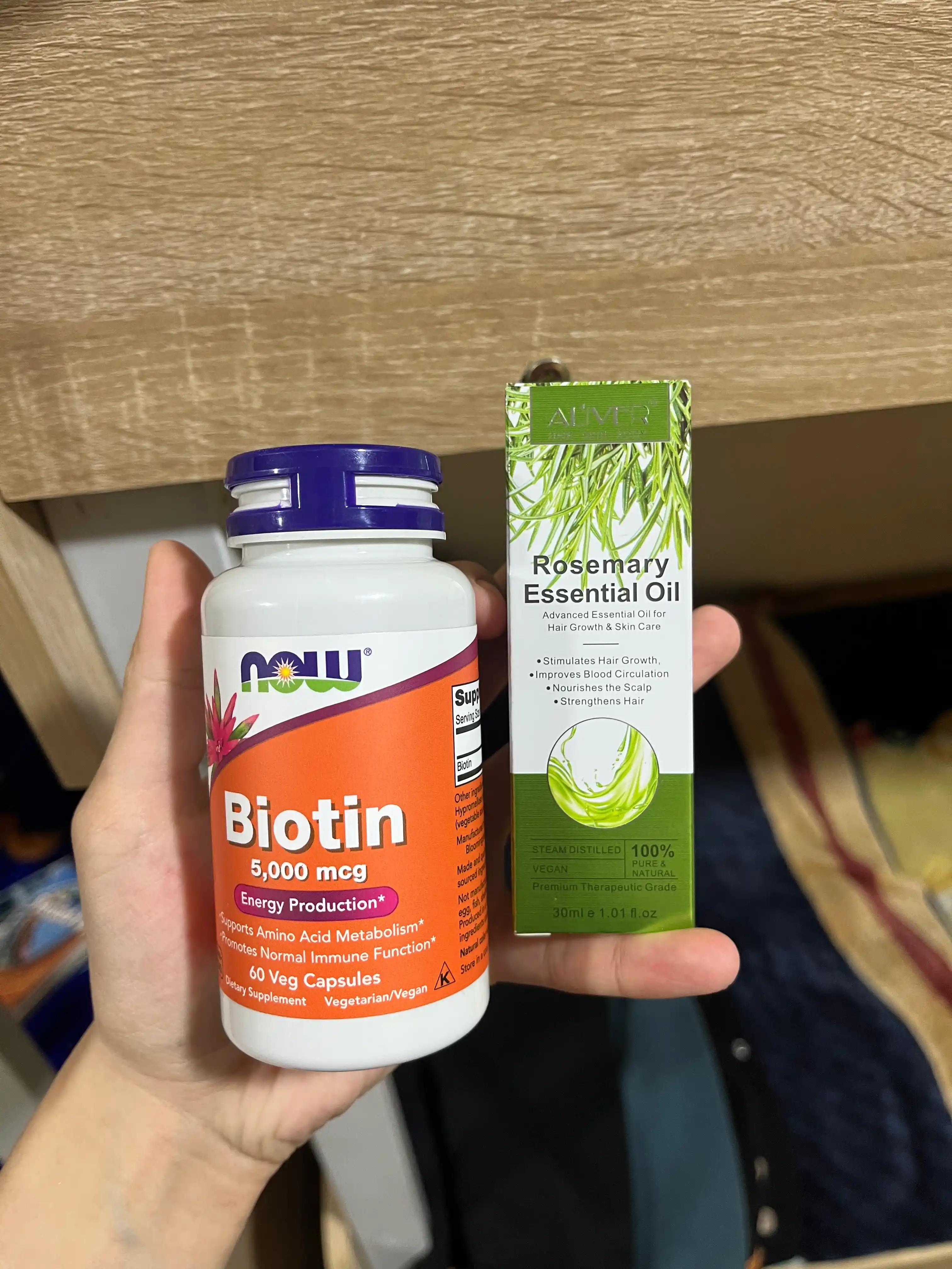 Капсулы NOW Supplements, Биотин 5000 мкг, метаболизм аминокислот, Халяль