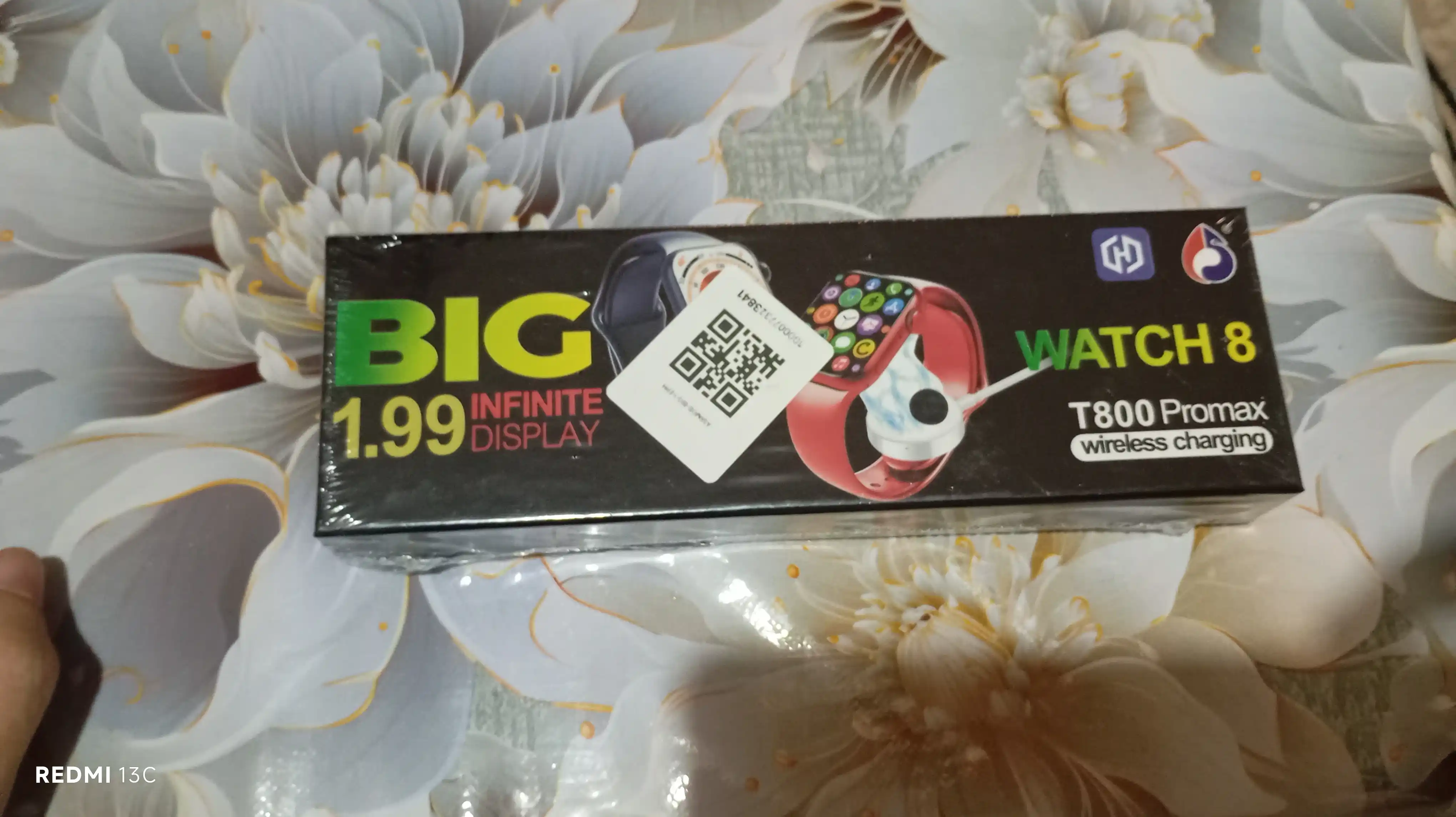 Умные часы BIG T800 Pro Max, для Android и iOS, беспроводная зарядка, 45 мм