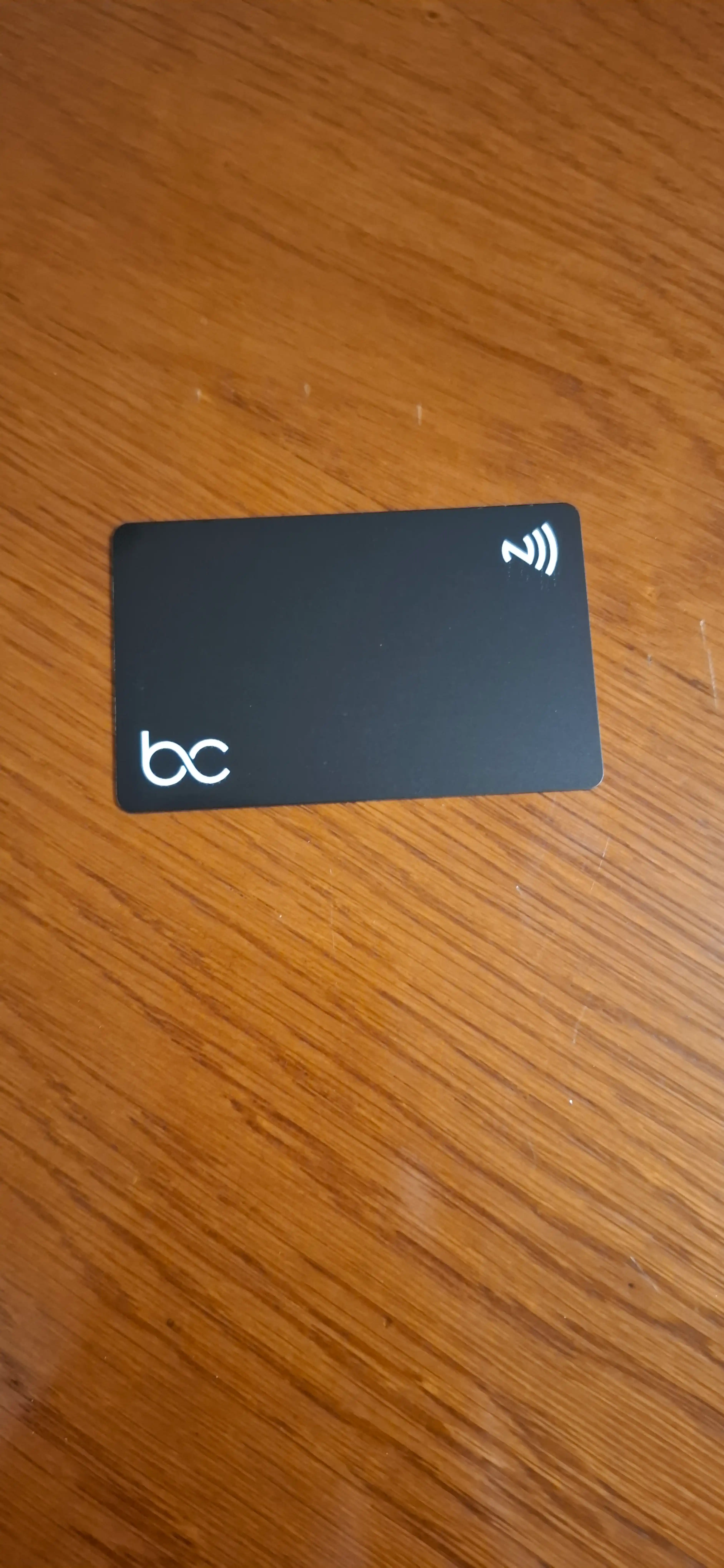 NFC визитка BCARD ONE