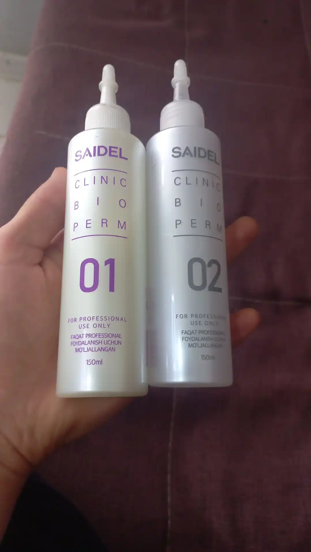 Набор для химической био завивки Saidel Clinic Bio-Perm 150мл+150мл