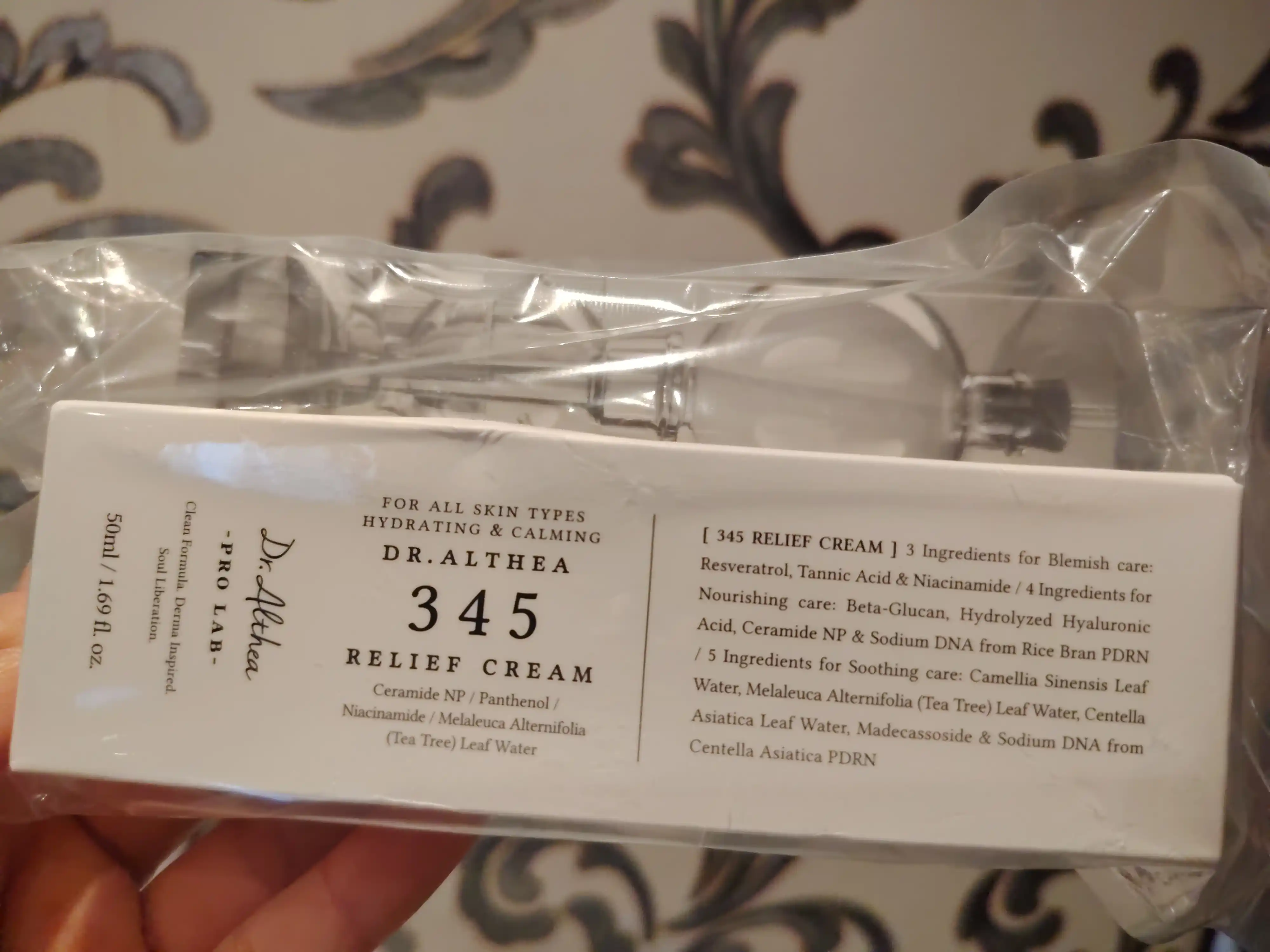 Dr. Althea 345 Relief Cream 50 мл , дневной крем для чувствительной кожи , Корея