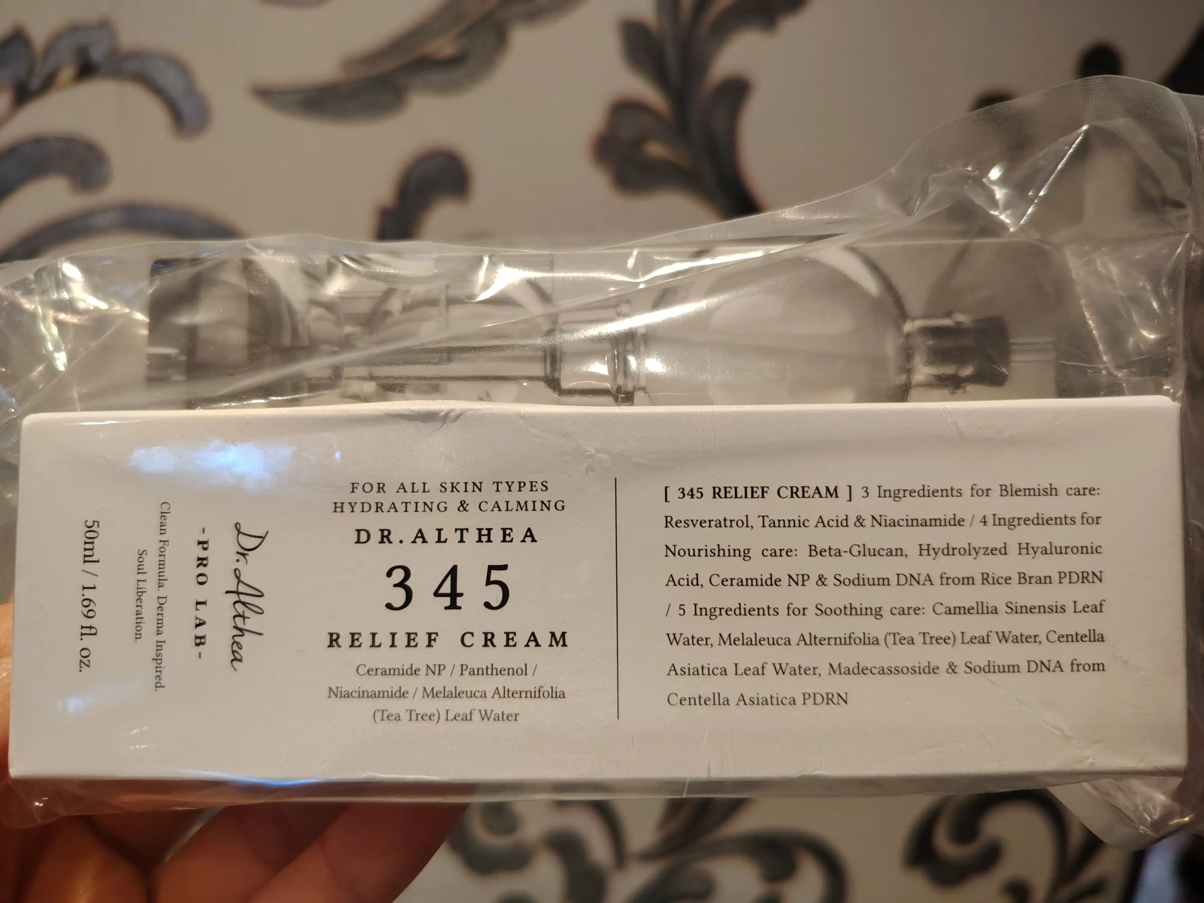 Dr. Althea 345 Relief Cream 50 мл , дневной крем для чувствительной кожи , Корея