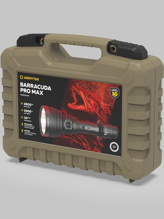 Armytek Barracuda Pro Max projektori (sovuq nur) - 