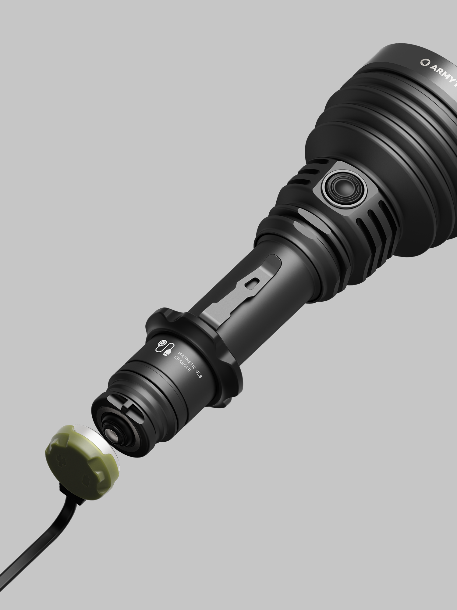 Фонарь-прожектор Armytek Barracuda Pro Max (луч холодный)