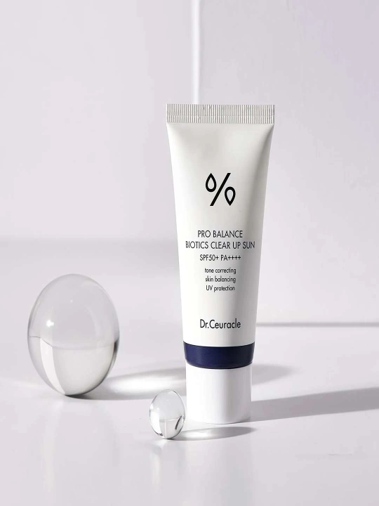 Quyoshdan himoya qiluvchi vegan  kremi Dr.Ceuracle Cica Regen va pro balance  Sun SPF 50+
