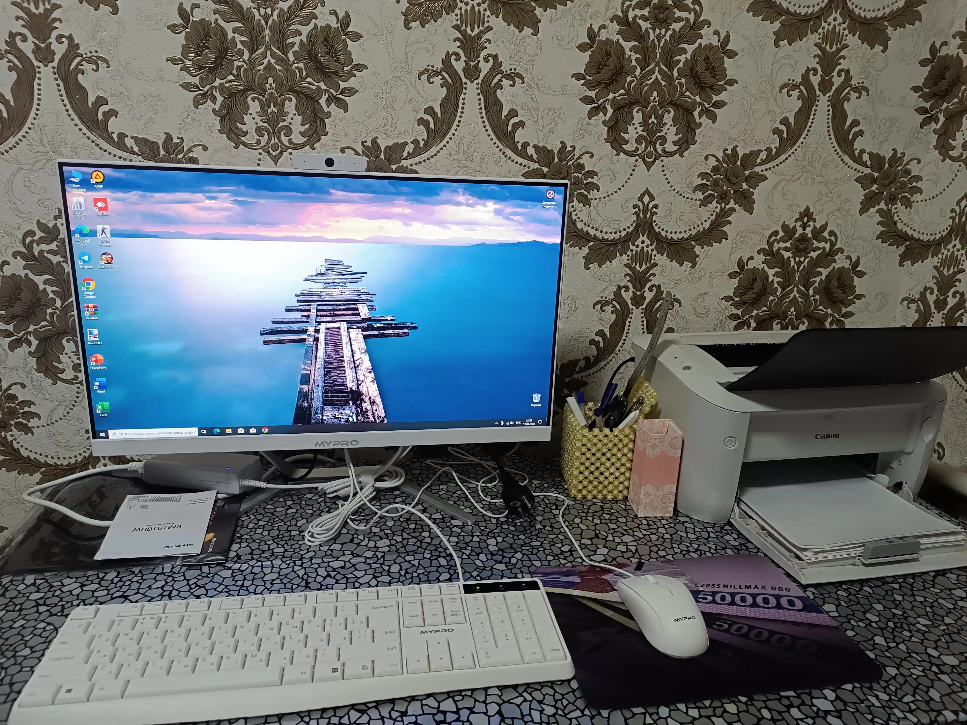 Monoblok MYPRO 24", i7-2600,16 GB, SSD 1TB, bonus 32GB fleshka, klaviatura va sichqoncha