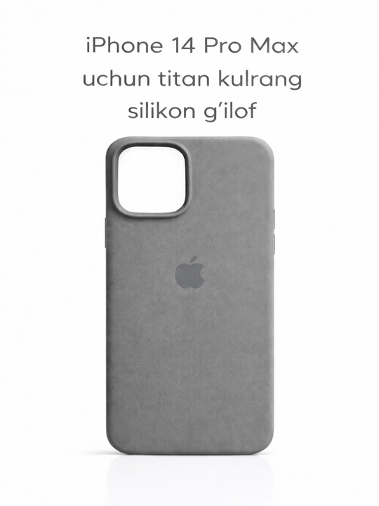 IPhone 17 / 16 / 15 / 14 / 13 / 12 Pro Maxlar uchun silikon g‘iloflar