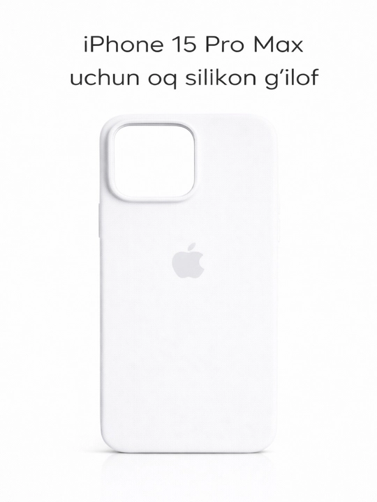 IPhone 17 / 16 / 15 / 14 / 13 / 12 Pro Maxlar uchun silikon g‘iloflar