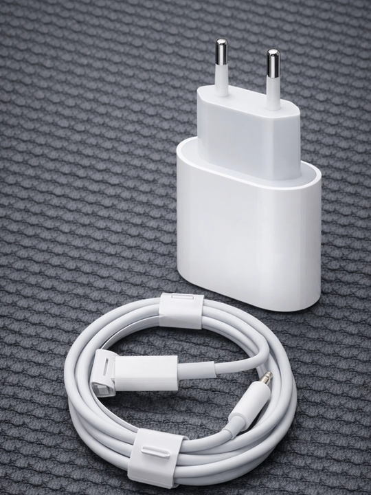 IPhone uchun 20W tezkor zaryadlovchi adapter USB-C dan Lightning kabel bilan