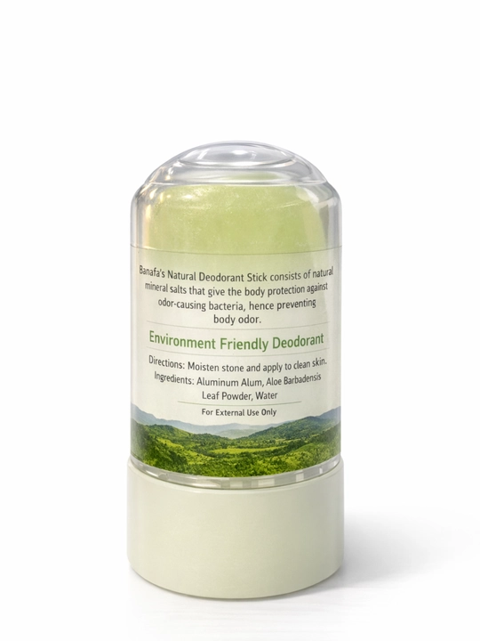Tabiiy mineral dezodorant, achchiqtosh, Deodorant Stick Banafa, U&I 70 gr