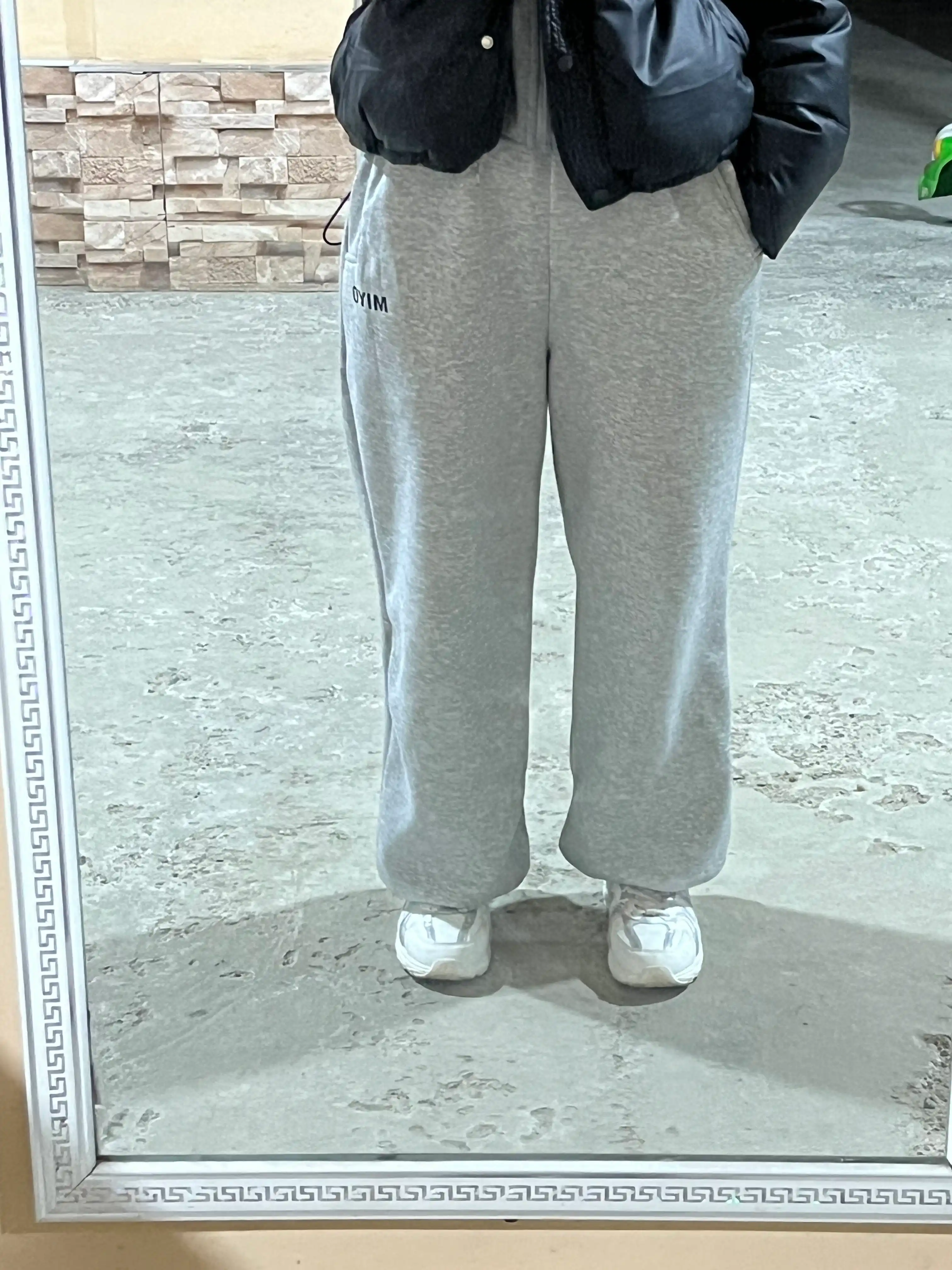 MIYO Женские тёплые зимние трико брюки с начёсом, широкие oversize