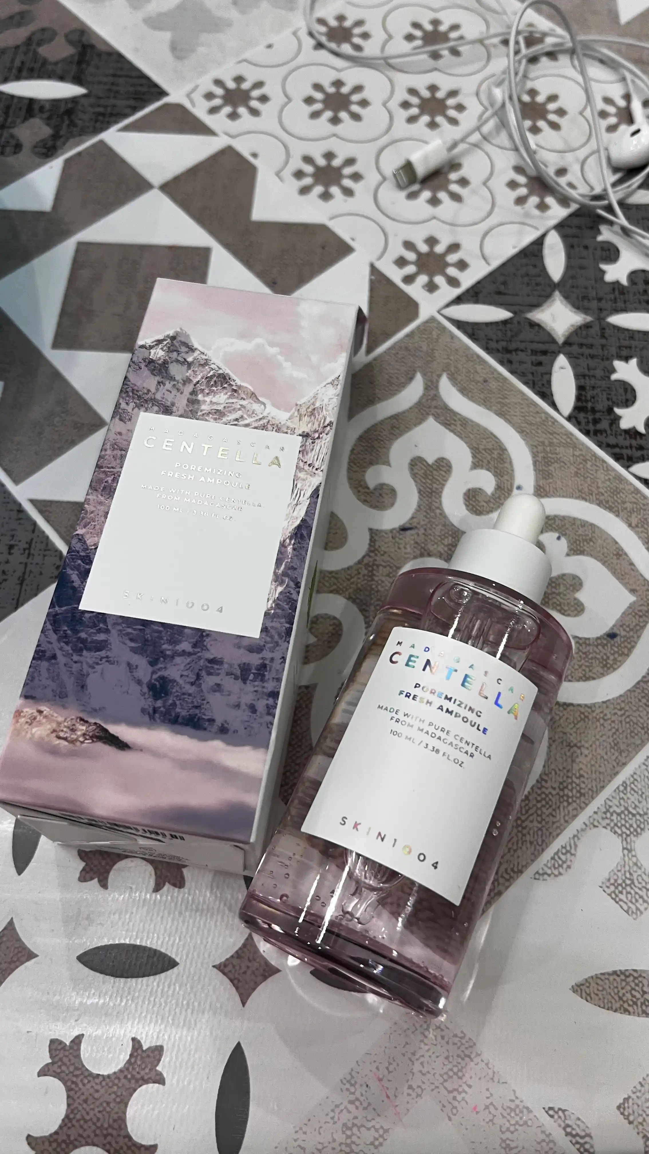 Ампула для сужения пор, 100 мл SKIN1004 Madagascar Centella Poremizing Fresh Ampoule