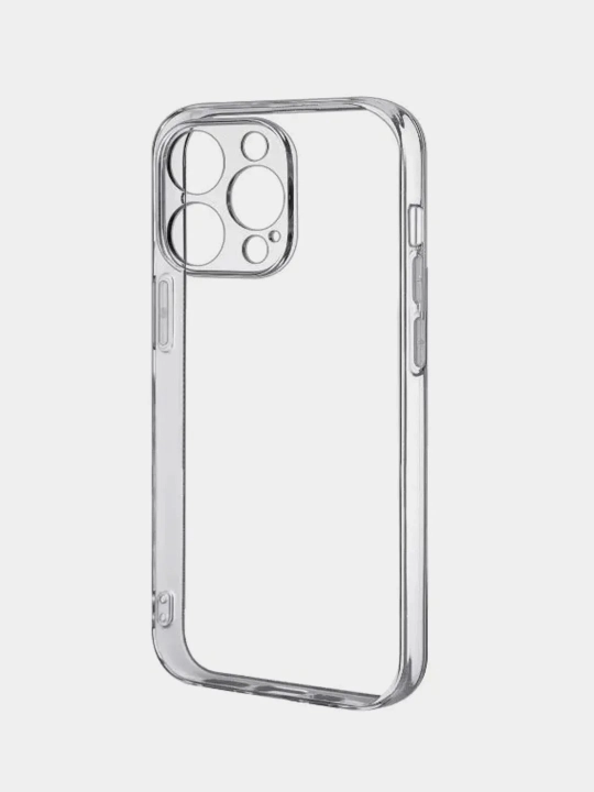 IPhone uchun shaffof silikon g‘ilof