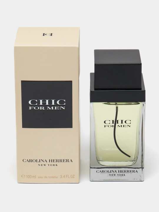 Chic For Men Carolina Herrera, 100 ml — Eau de Toilette, erkaklar uchun, Fransiya 🇫🇷 - 