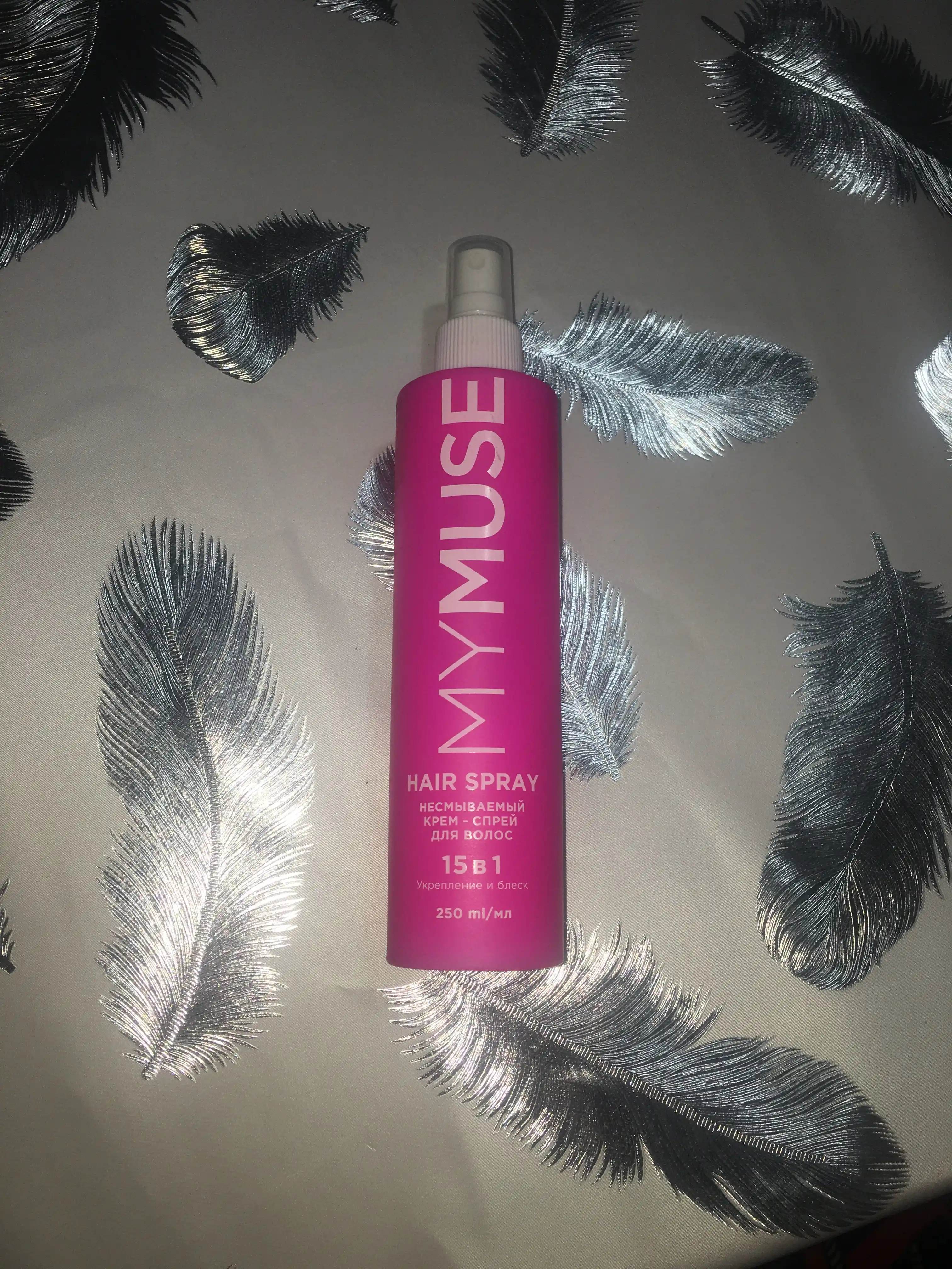 Qoldiruvchi krem-sprey, 15 dan 1 ta ''My Muse'', soch uchun, mustahkamlash va porlash, 250 ml
