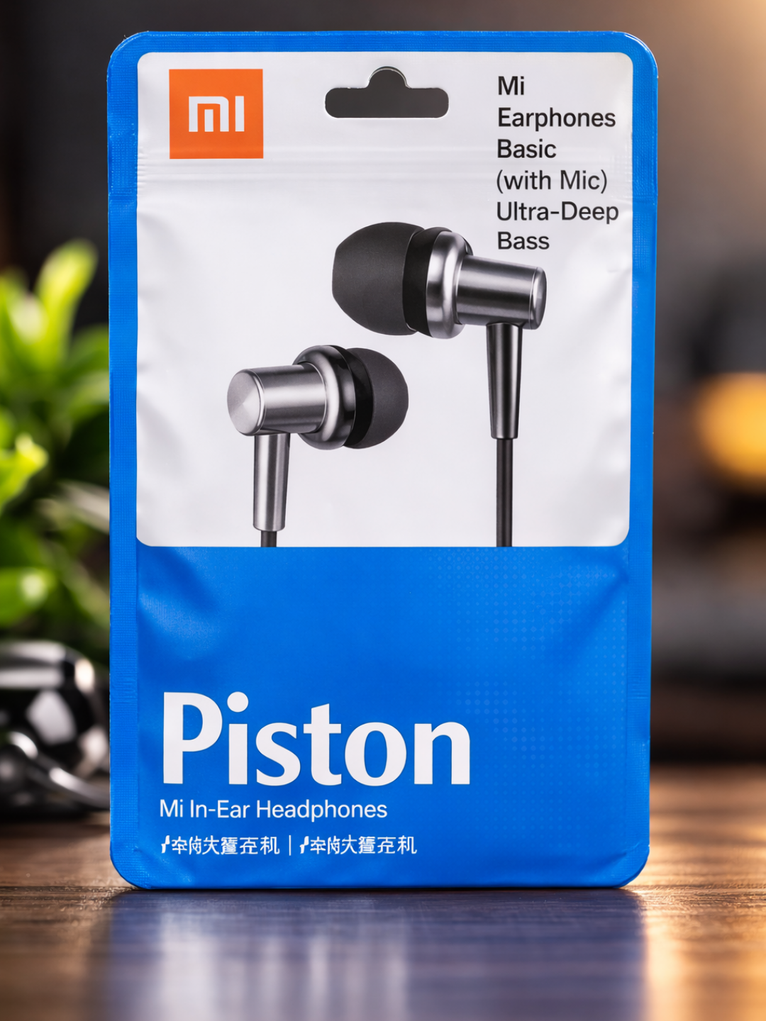 Проводные наушники Xiaomi Piston — стерео звук, глубокий бас, разъём 3.5 мм для смартфона - 