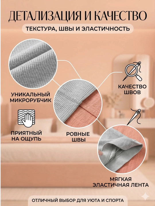 Ayollar to'plami tasmali top va kalta shortik, rubchik matoli uy kiyimi