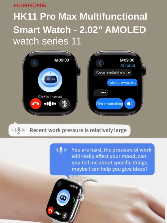 Часы Series 11, AMOLED, 46 мм, AMOLED, 2,02 дюйма, ультратонкие