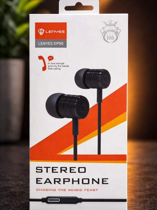 Проводные наушники Lenyes EF90 Stereo с микрофоном - 