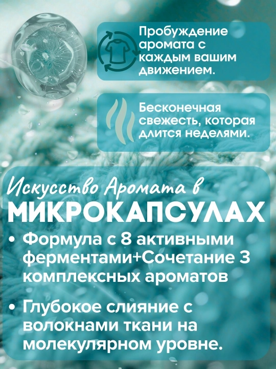JIETI парфюмированные гранулы с эффектом кондиционера Ягодный микс