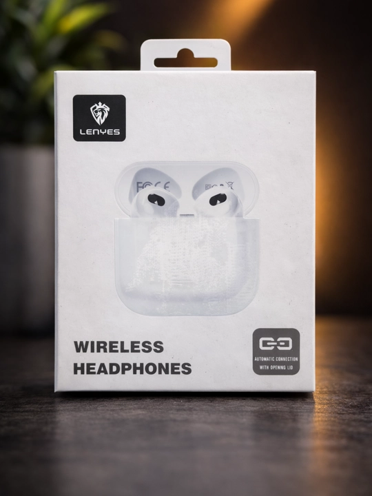 Беспроводные наушники LENYES TWS Bluetooth с зарядным кейсом и микрофоном - 