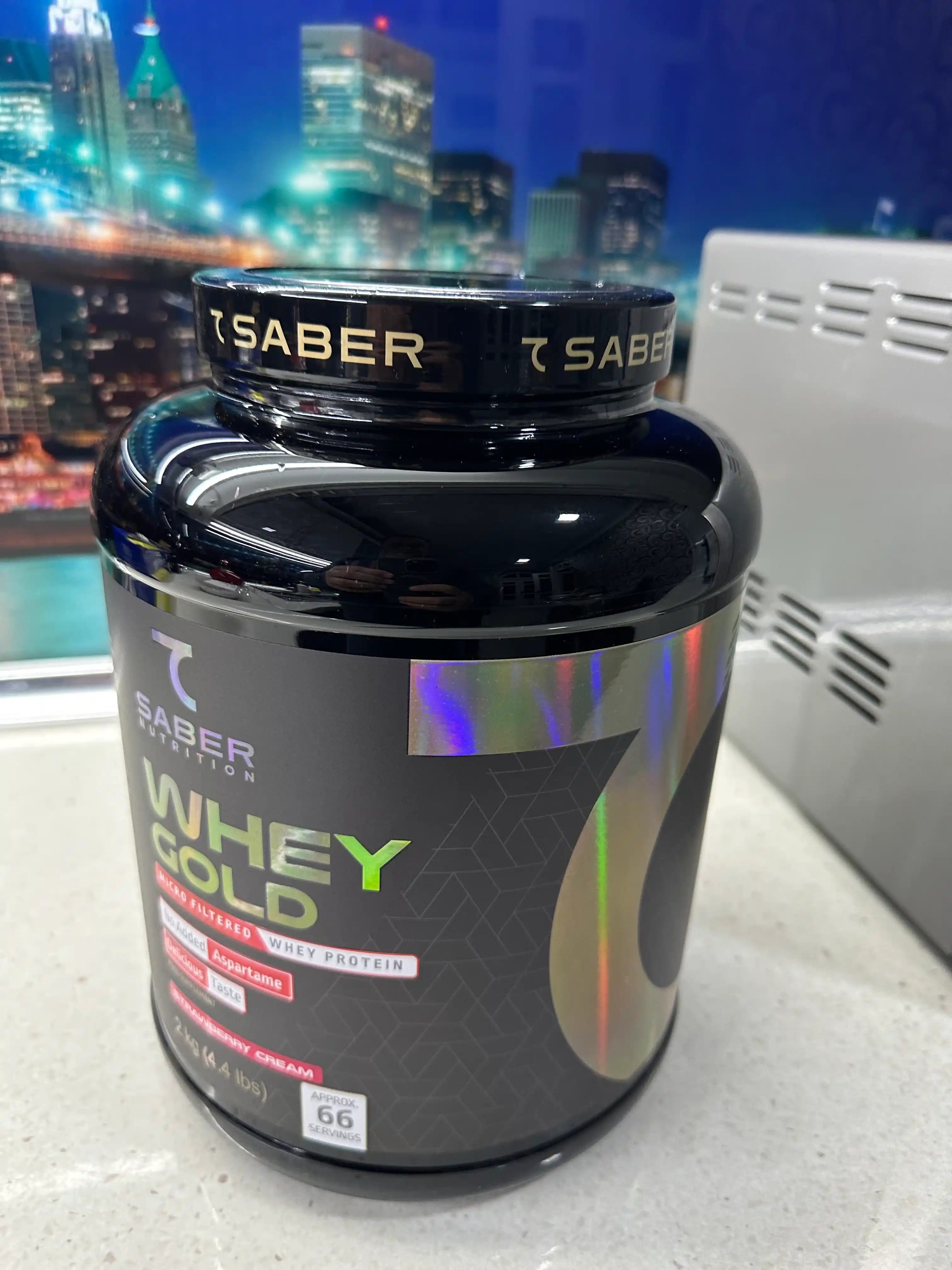Протеин 7Saber, для набора мышечной массы Whey Gold, 2 кг, 66 порций