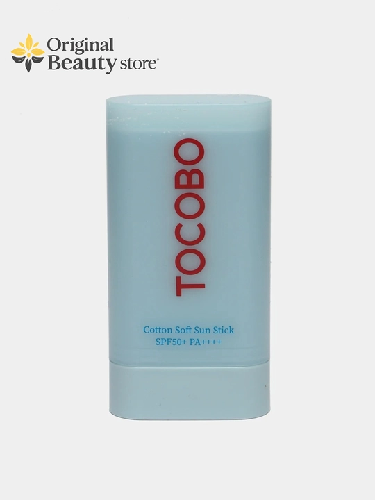 Солнцезащитный стик для лица Tocobo Cotton Soft Sun Stick SPF50 + PA++++