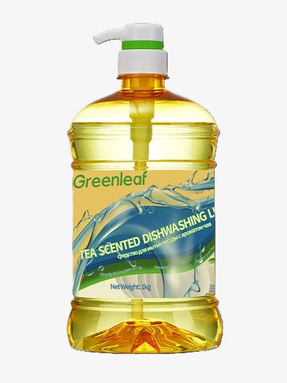 Средство для мытья посуды Greenleaf, аромат чая, 1 кг — GLNATUR-GRNTEA1KG