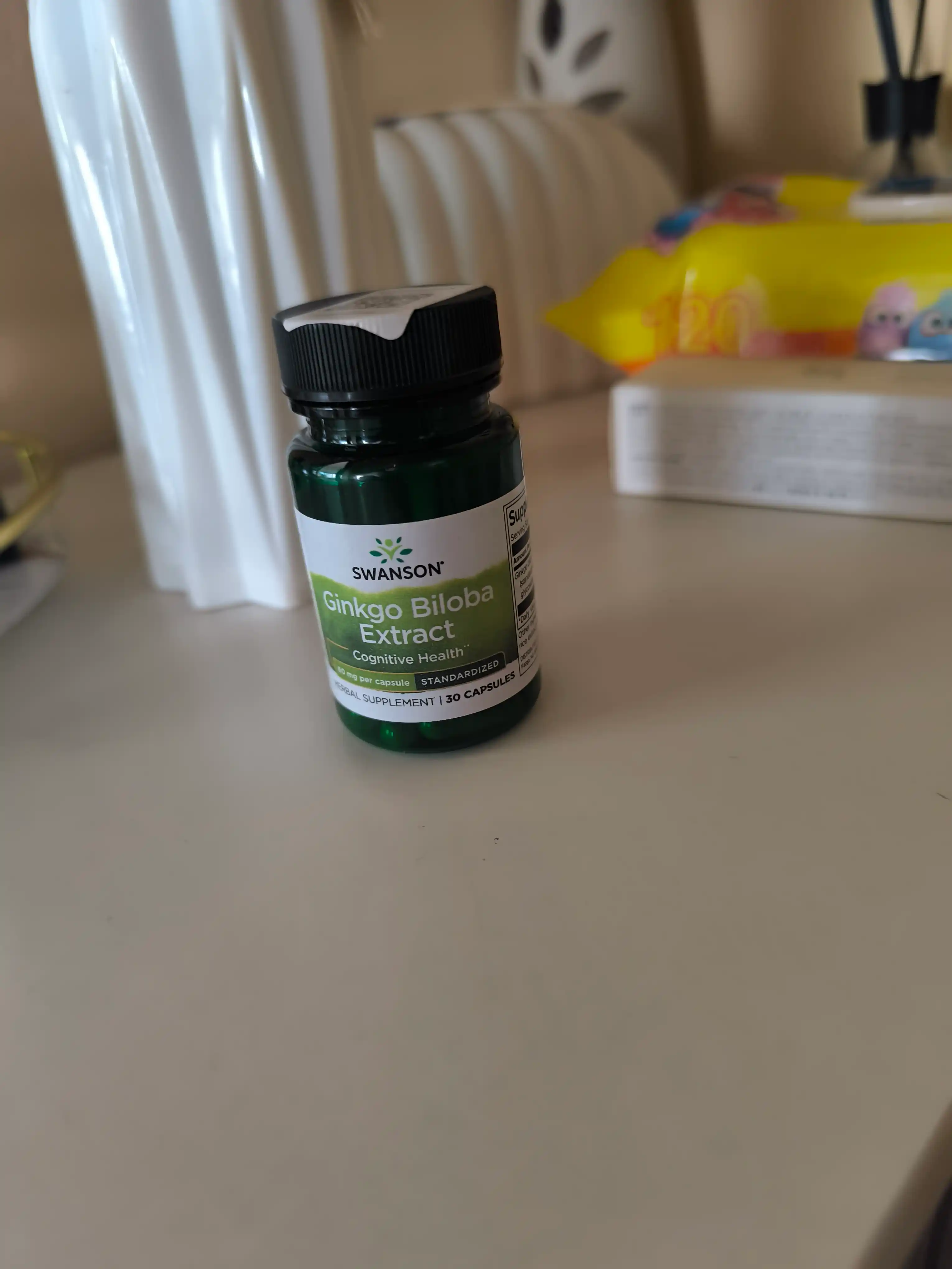 Swanson Ginkgo biloba, 60 мг, капсулы