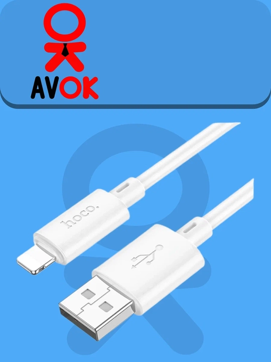 Кабель Type-C на Lightning (iP) Hoco X88 Gratified, поддержка быстрой зарядки PD 20W, PVC
