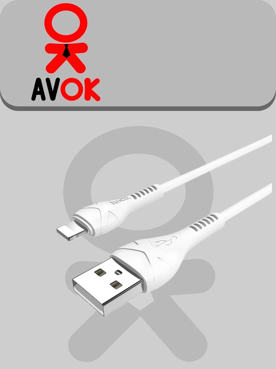 Кабель USB на Lightning Hoco X37 Cool Power, для зарядки и передачи данных, 1 метр, PVC оп - 