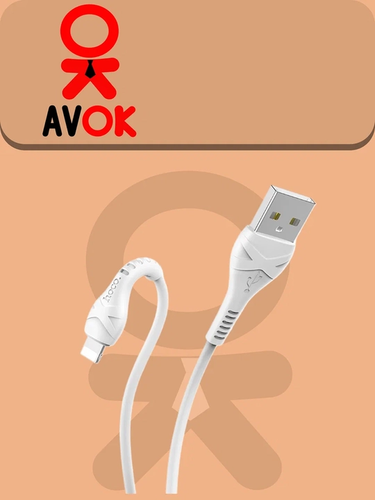Кабель USB на Lightning Hoco X37 Cool Power, для зарядки и передачи данных, 1 метр, PVC оп