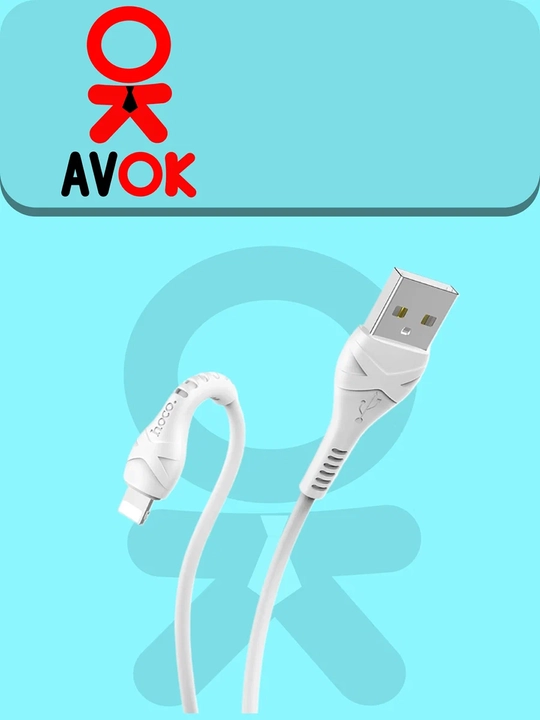 Кабель USB на Lightning Hoco X37 Cool Power, для зарядки и передачи данных, 1 метр, PVC оп