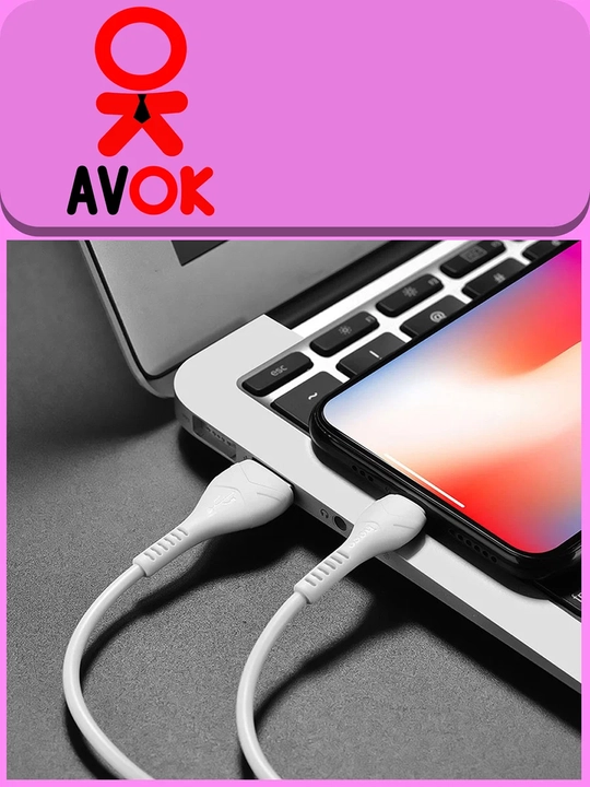 Кабель USB на Lightning Hoco X37 Cool Power, для зарядки и передачи данных, 1 метр, PVC оп