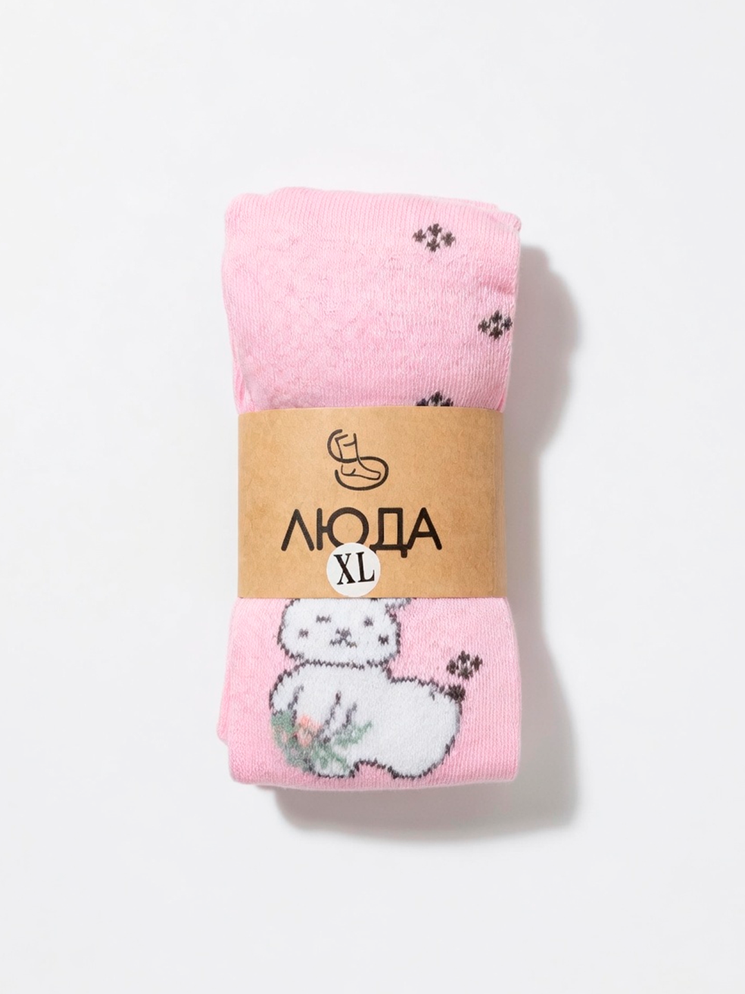 Qizlar uchun bolalar kolgotkasi, S-1–2 yosh, M-2–3 yosh, L-3–4 yosh, XL-4–5 yosh - 