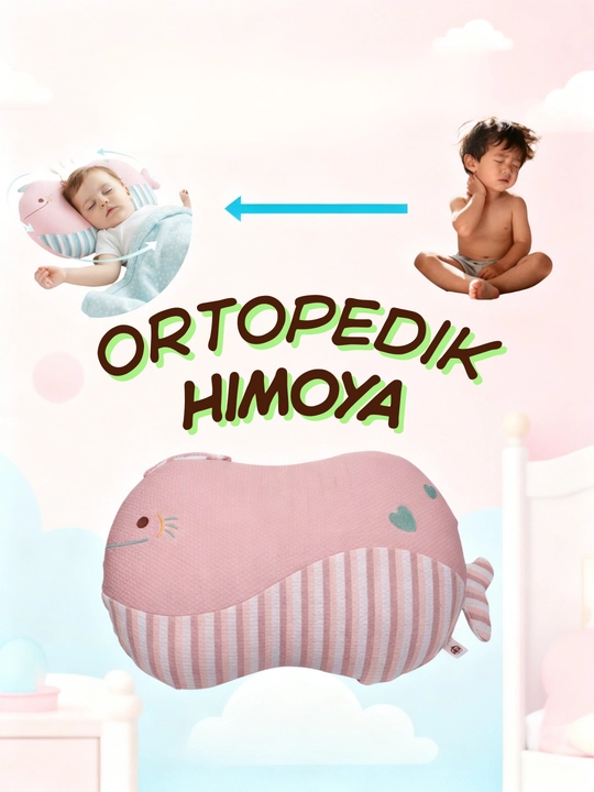 2+ yoshdan uchun "Kit" bolalar ortopedik yostiqchasi, anatomik - 