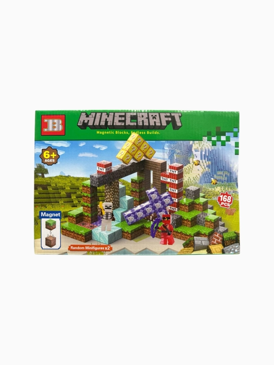 Magnitli konstruktor Minecraft 168 bo'lakchalar 