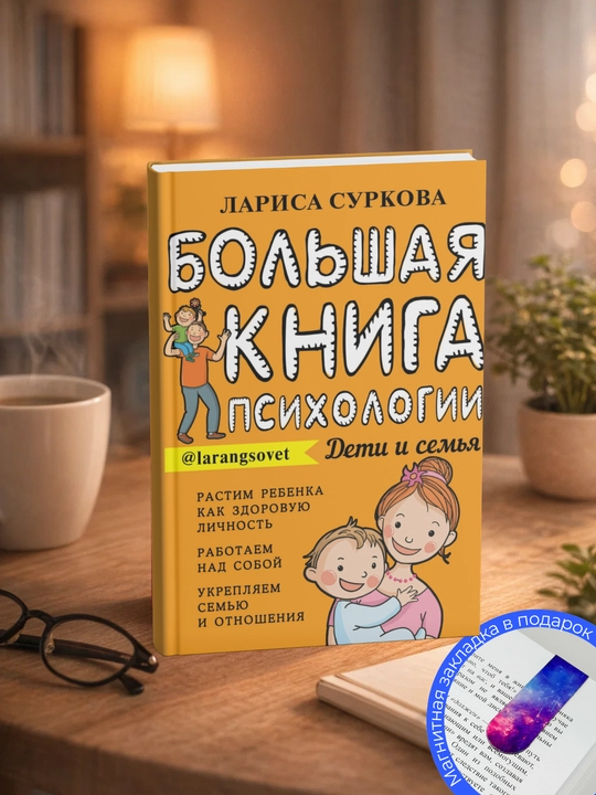 Лариса Суркова. Большая книга психологии: дети и семья - 