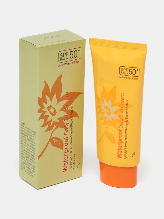 Увлажняющий и солнцезащитный крем для лица, Dr.Cellio, SPF 50+