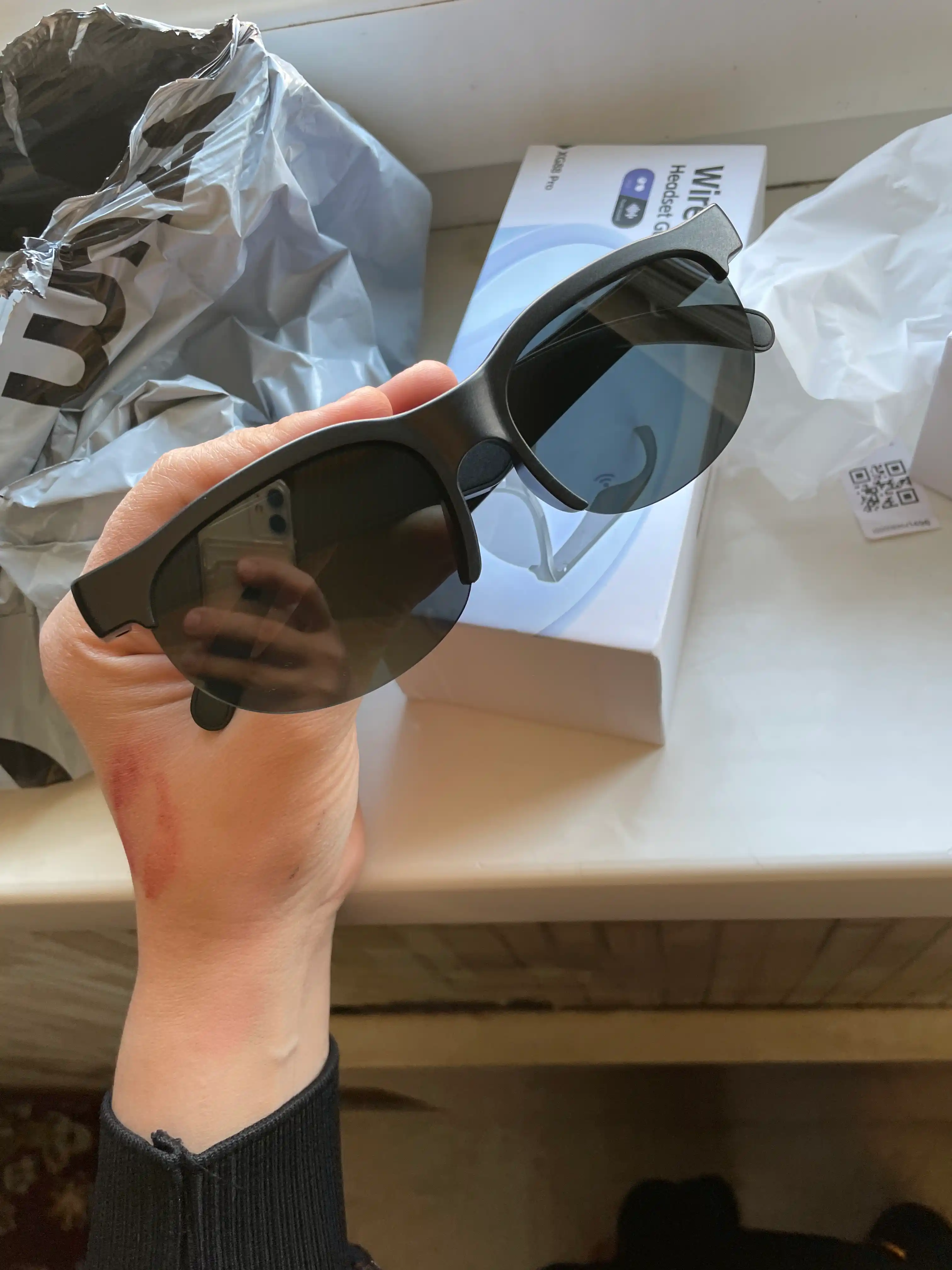 Wireless Headset Glasses XG 88 Pro, Aqilli ko'zoynak, Blutusli zamonaviy ko'zoynak
