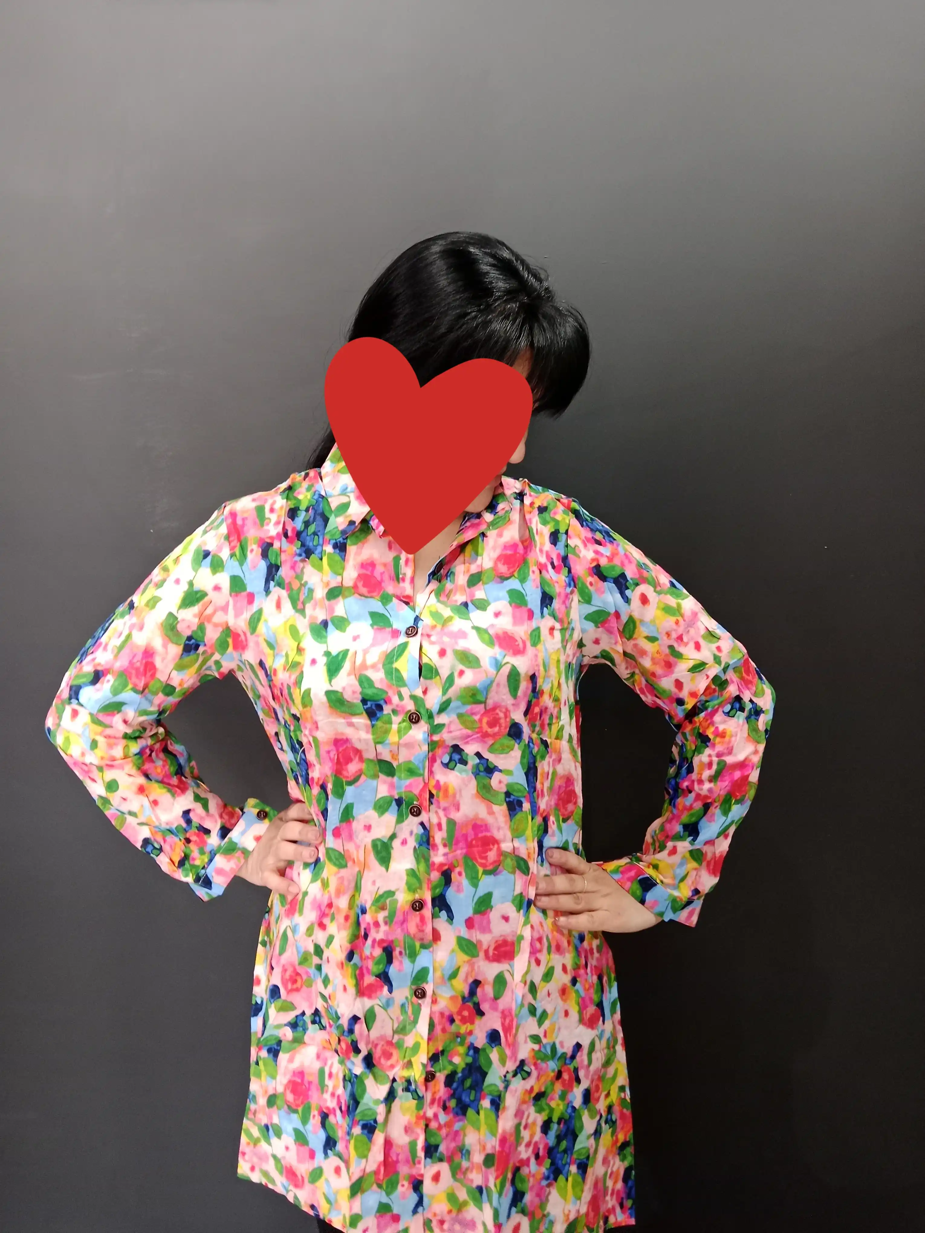 Rubashka-tunika ayollar uchun uzun ko‘ylak, bluzka paxta, M–6XL, yozgi, katta o‘lchamlar