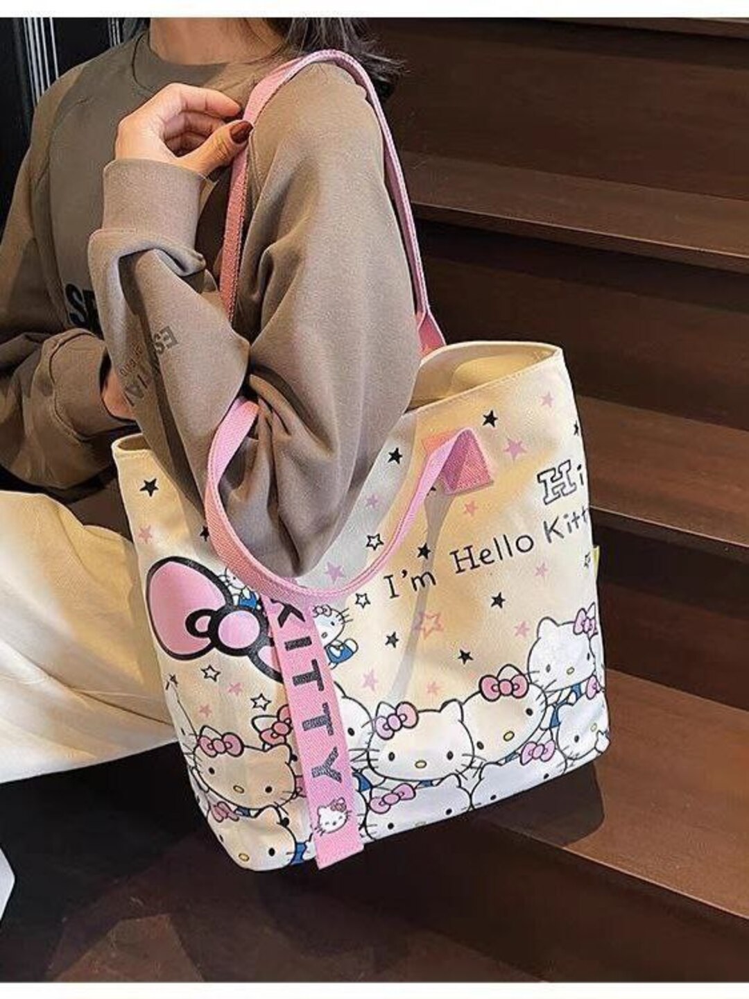 Ayollar sumkasi, matoli sumka, shopper sumka, yelkaga osiladigan sumka, katta hajmli sumka