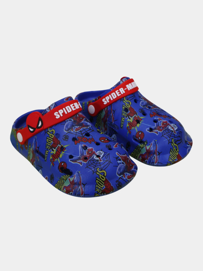 Кроксы  для мальчика,летняя обувь для мальчика,Китай,30-33,Crocs,пляж,бассейн,SpiderMan - 